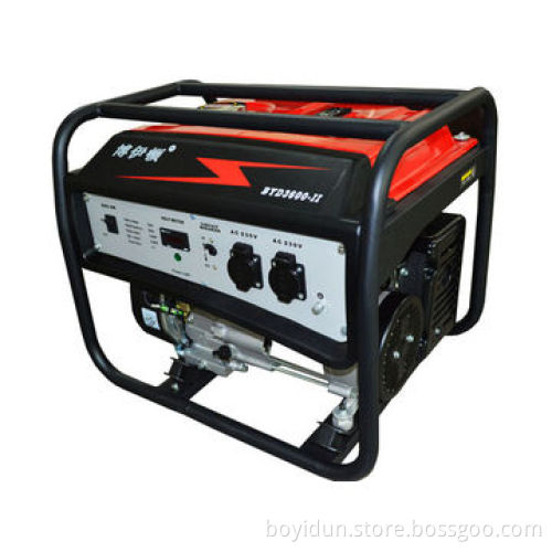 Air-cooled gasoline generator set